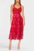 MC0145_The_Athena_Floral_Sleeveless_Pink_Red_Midi_Dress_Front