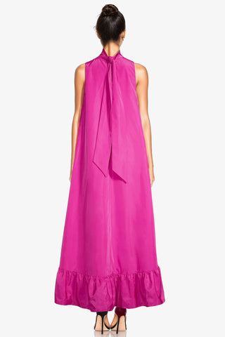 The Yolanda | Fuchsia High-Low Maxi Gown