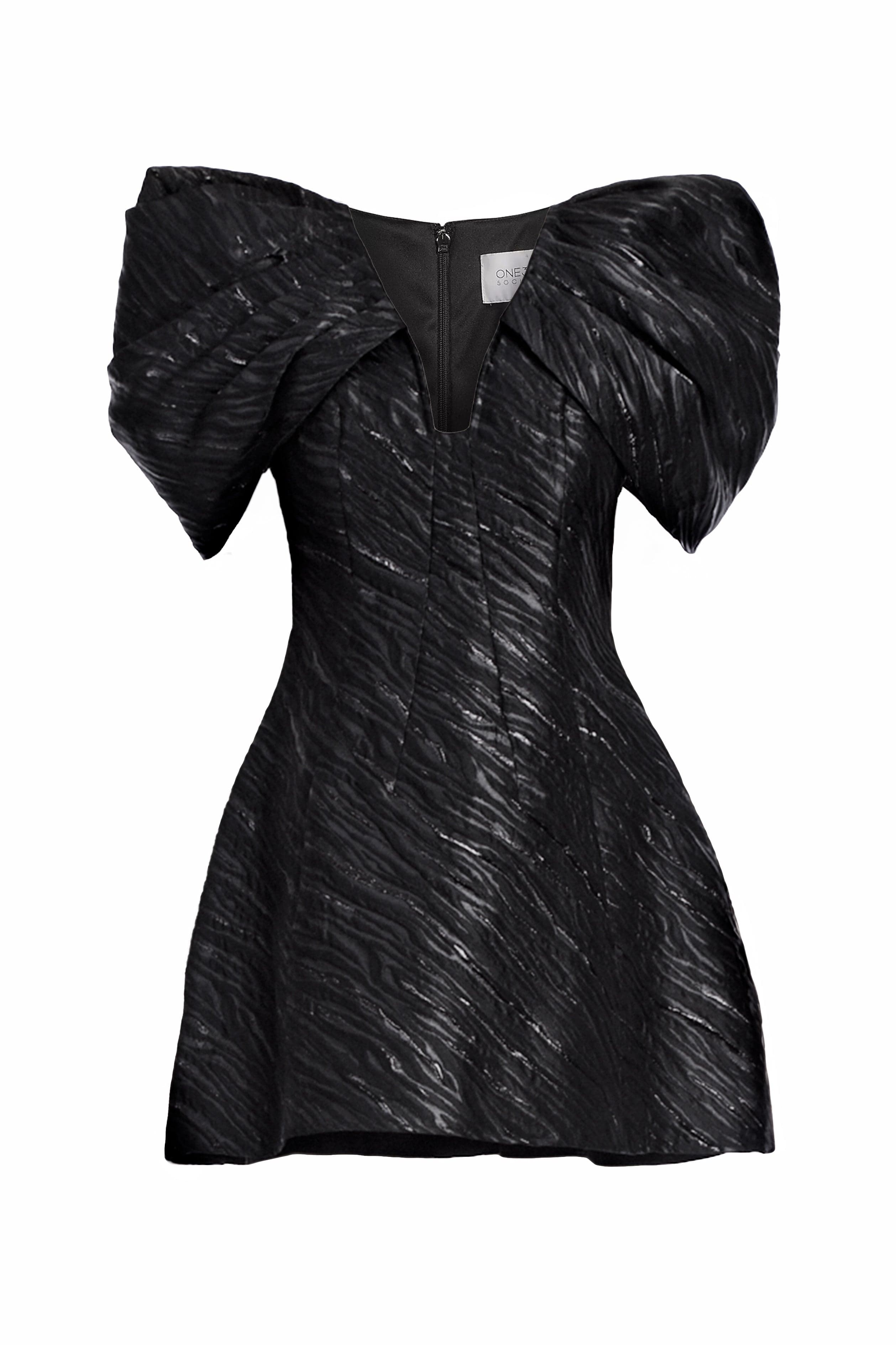 Amari ribbon mini dress