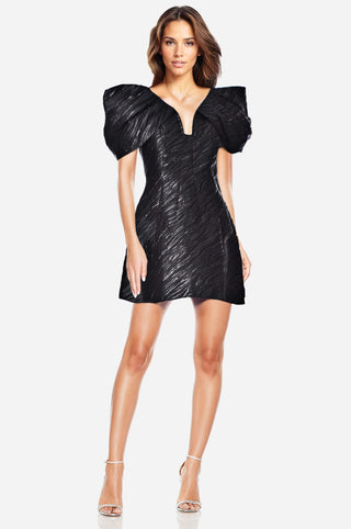 The Aime | Animal Jacquard Mini Dress