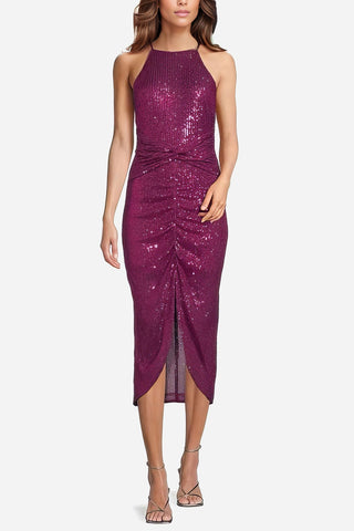 The Val | Sequin Midi Cocktail Dress