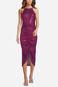 The Val | Sequin Midi Cocktail Dress