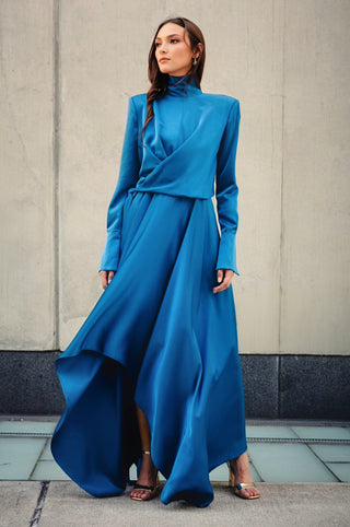 The Elle | Blouson Maxi Dress