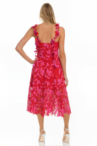 MC0145_The_Athena_Floral_Sleeveless_Pink_Red_Midi_Dress_Back