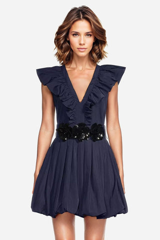 The Kathleen | Navy Cocktail Dress