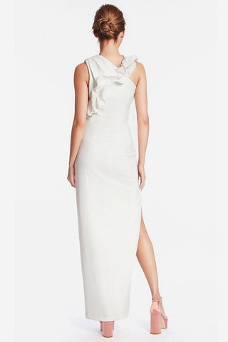 The Lindsay | Ivory Stretch Gown