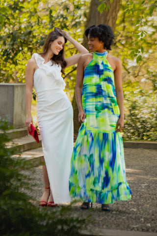 The Barrett | Ikat Maxi Gown