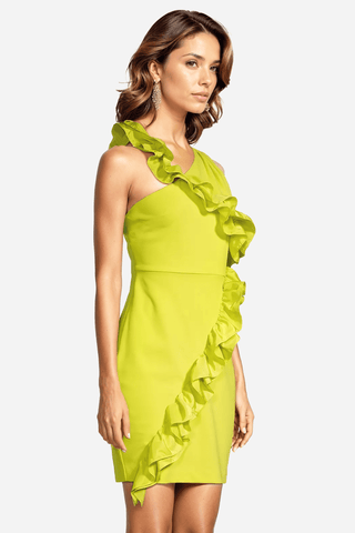 The Lindsay | Ruffle Cocktail Dress