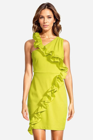 The Lindsay | Ruffle Cocktail Dress