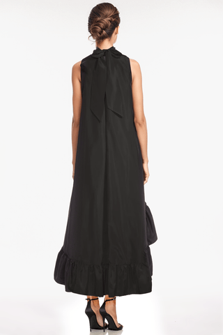 The Yolanda | Black High-Low Maxi Gown