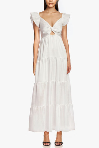 The Natalia | White Patio Maxi Dress