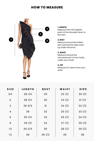 The Mercer | Black Ruched Cocktail Dress