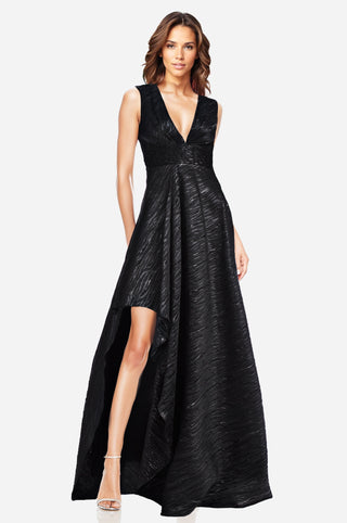 The Whitney | Animal Jacquard Maxi Dress
