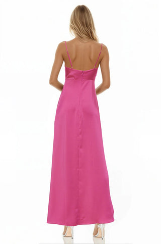 The Maribel | Pink Floral Gown