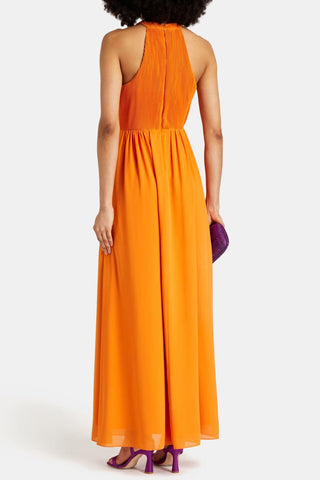 The Joann | Orange Maxi Cocktail Dress