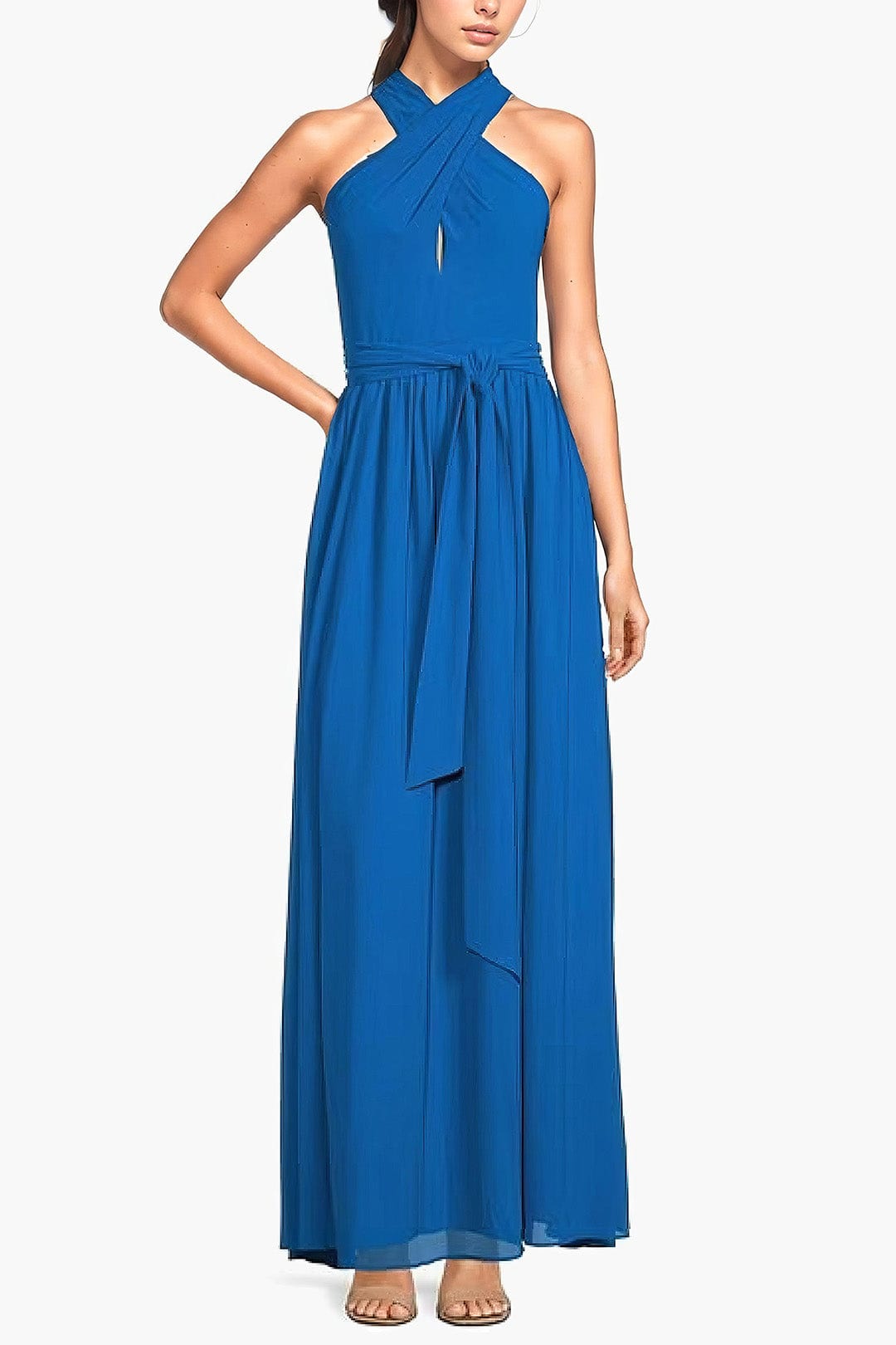 Halter criss cross dress online