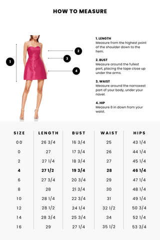 The Suri | Hot Pink Strapless Mini Cocktail Dress