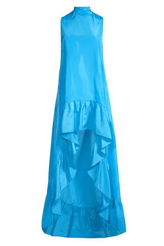 The Yolanda | Blue High-Low Maxi Gown