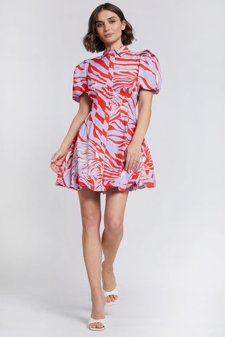 The Phoebe | Print Cocktail Dress