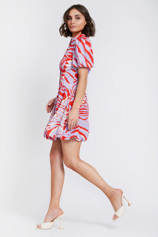 The Phoebe | Print Cocktail Dress
