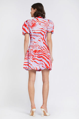The Phoebe | Print Cocktail Dress