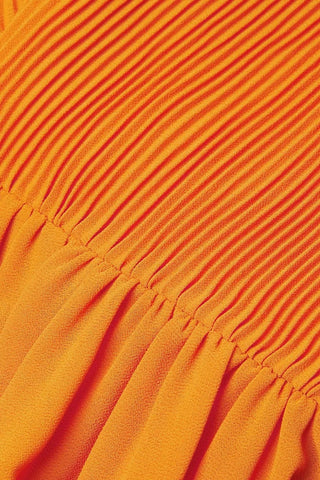 The Joann | Orange Maxi Cocktail Dress