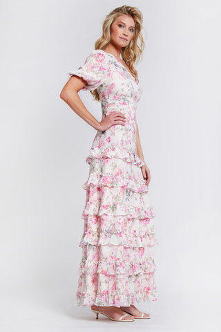 The Monika | Floral Maxi Gown
