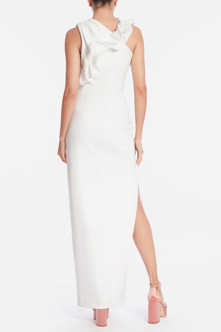 The Lindsay | Ivory Stretch Gown